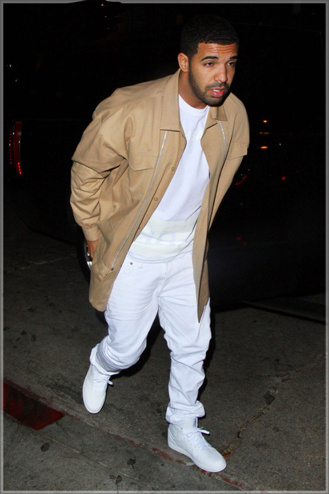DRAKE Wears Custom HOOD BY AIR to Chateau Marmont – FAB FIVE LIFESTYLE