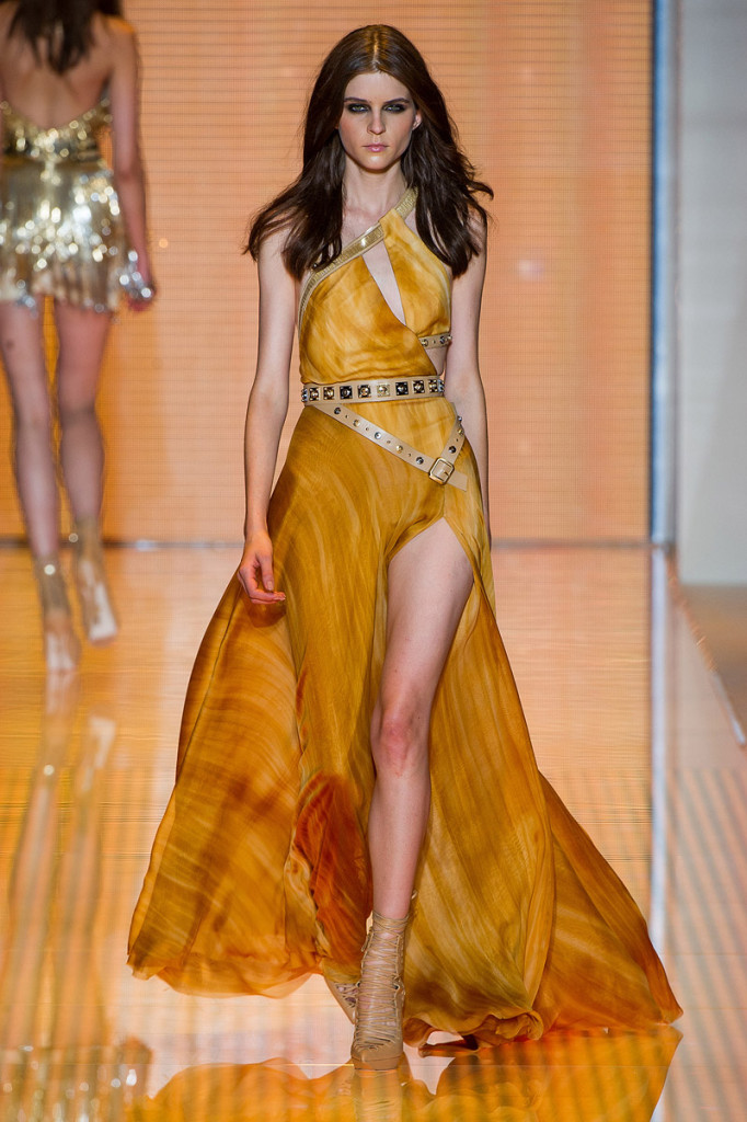 Donatella Versace, Bright Color Sensation, Spring Summer 2013 Dresses FAB FIVE LIFESTYLE