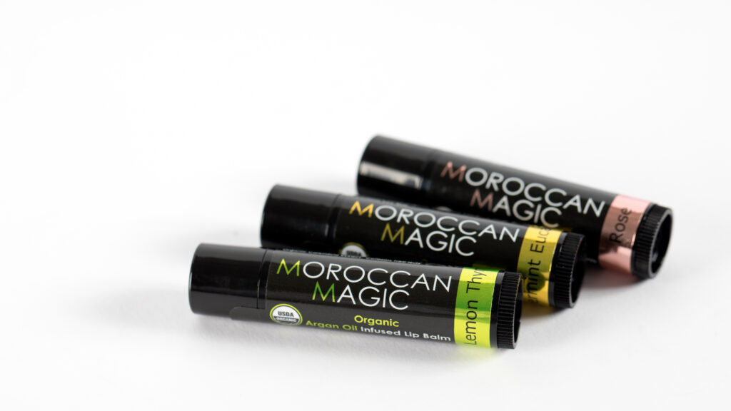 Moroccan Magic Organic Argan Lip Balm For All Seasons – FAB FIVE LIFESTYLE