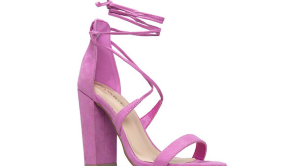 Shoe dazzle pink heels