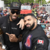 Drake, NBA Raptors, Alpha Industries Bomber Style
