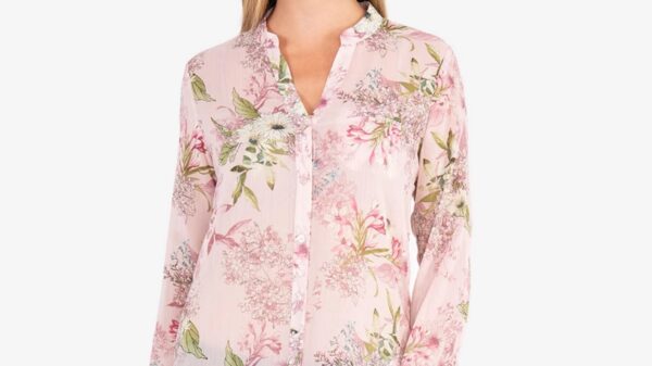 pink fashion blouse