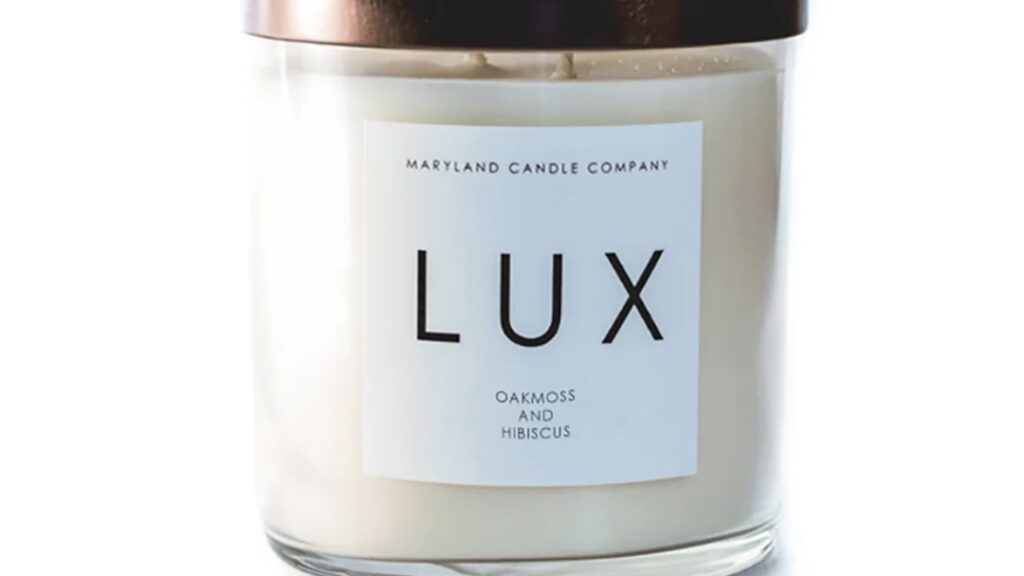 Holiday Lux Candle To Buy From Maryland Candle Company FAB FIVE LIFESTYLE
