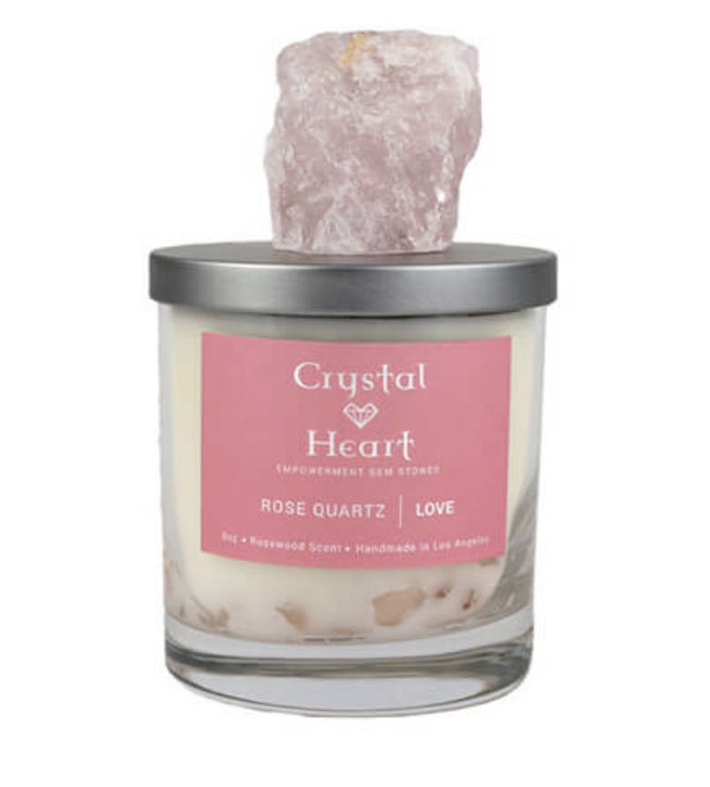 Crystal Heart candles