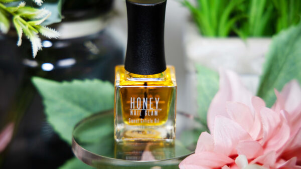 Vegan Cuticle Oil, honey nail glam