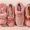 Pretty in Pink with Minnetonka Shoes This Fall