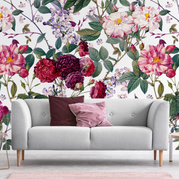 NEW Spring Coloured Floral Wallpapers
