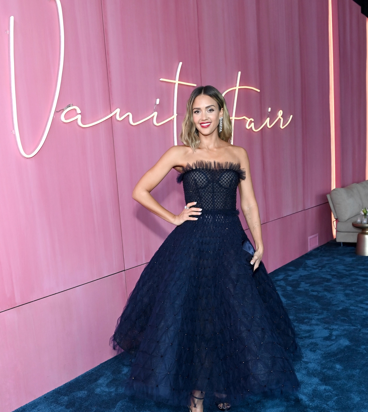 Jessica Alba, Oscars, VANITY FAIR Red Carpet Glam