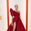 Cara Delevingne wearing Elie Saab arrives on the red carpet of The 95th Oscars at the Dolby