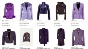 Purple jacket trends 2024