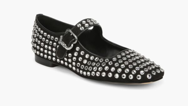 Michaela Rhinestone Mary Jane Flat by Sam Edelman