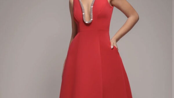 The Perfect Red Holiday Dress