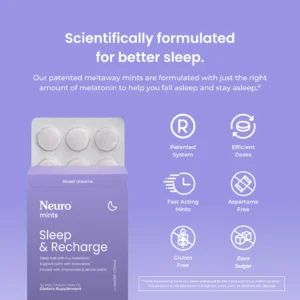 Neuro Mints Sleep & Recharge™ Meltaway Mints