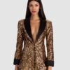 holiday jackets Justin Sequin Blazer