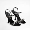 Dolce & Gabbana Rhinestone Chain Sandals