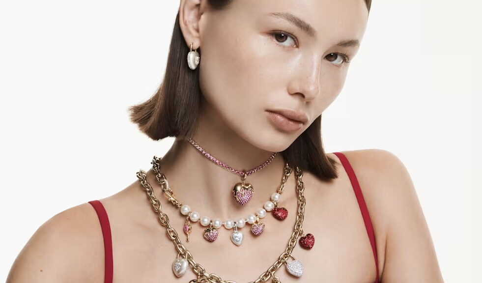 Heart & Symbol Glam Necklace