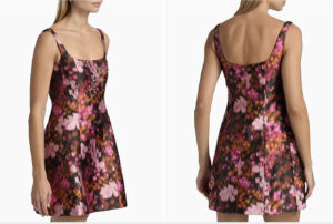 Floral spring dress 