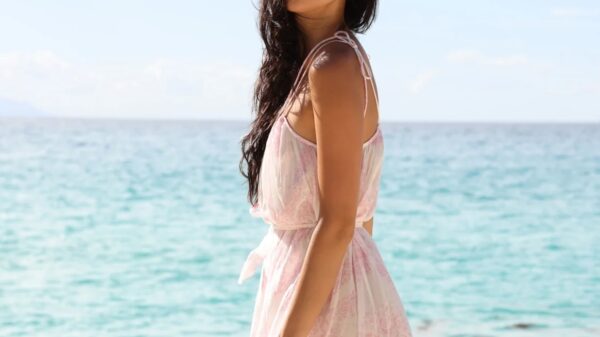 love shack fancy pink dress summer