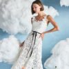 Alice + Olivia Calla Lace Maxi Dress