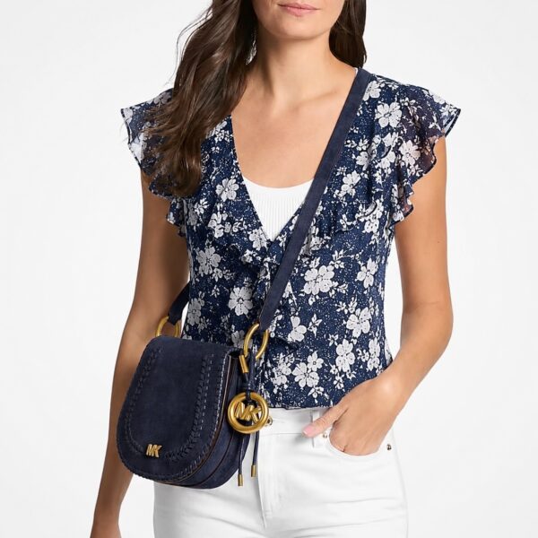 Navy Blue Suede MICHAEL KORS