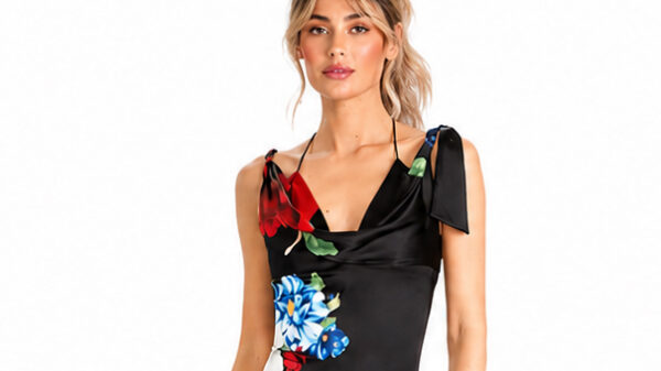 ALICE + OLIVIA Abigail Bikini Midi Dress