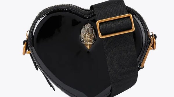 KURT GEIGER Dual Zip Shoreditch Heart Bag