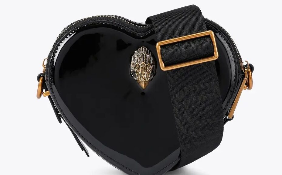 KURT GEIGER Dual Zip Shoreditch Heart Bag