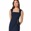 Donna Karan New York Square Neck Sheath
