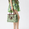 VERSACE Rivière Printed Canvas Tote