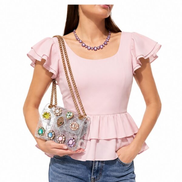 concert clear handbag