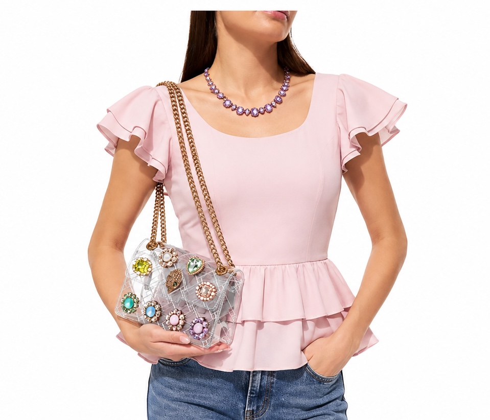 concert clear handbag