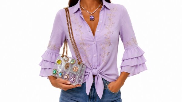 clear concert handbag small