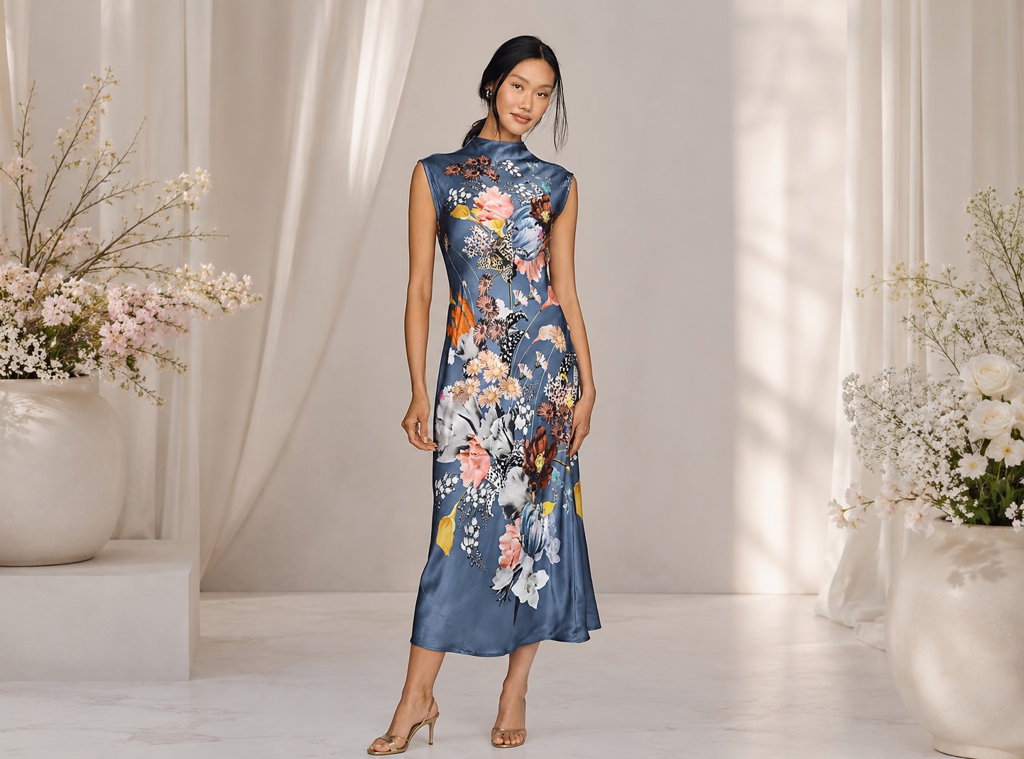 The MAEVE Charlette Satin Midi Dress from Anthropologie is a beautiful summer style pick for women who love polished ease, feminine movement, and elevated seasonal dressing. With its smooth satin finish and graceful midi silhouette, this dress brings a soft, refined glow to warm-weather occasions. Perfect for brunch, vacations, weddings, garden parties, sunset dinners, and lifestyle events, the Charlette Satin Midi Dress offers effortless versatility. It can be styled with strappy sandals for daytime elegance or elevated with heels, gold jewelry, and a clutch for evening sophistication. Shop the MAEVE Charlette Satin Midi Dress here: https://go.shopmy.us/p-68218258 Key Takeaways: Satin midi dress with soft summer elegance Ideal for brunch, weddings, vacations, and dinners Easy to style from daytime chic to evening polish A standout pick for Anthropologie summer fashion