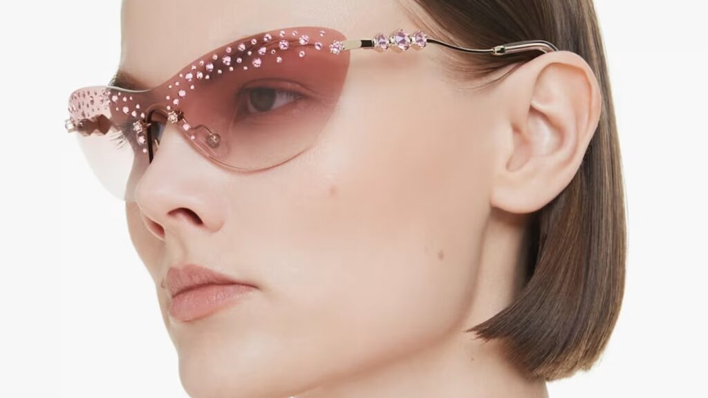 Swarovski Mask Sunglasses