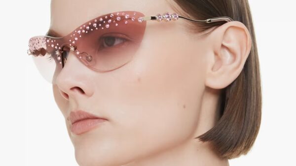 Swarovski Mask Sunglasses