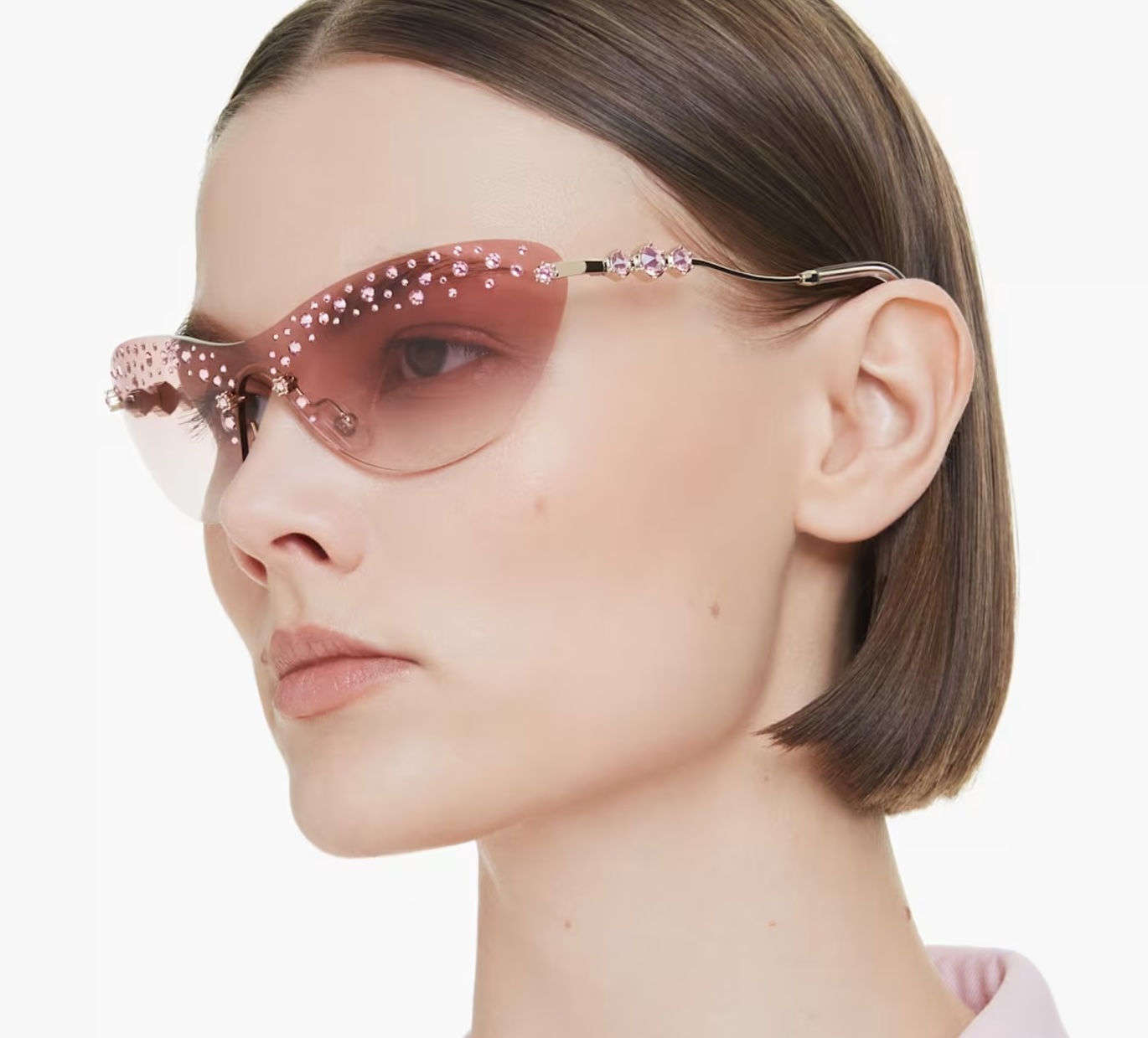 Swarovski Mask Sunglasses