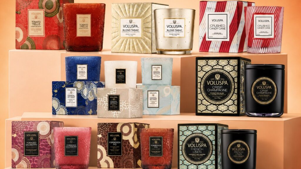 Aromatherapy, Voluspa Classic Candles