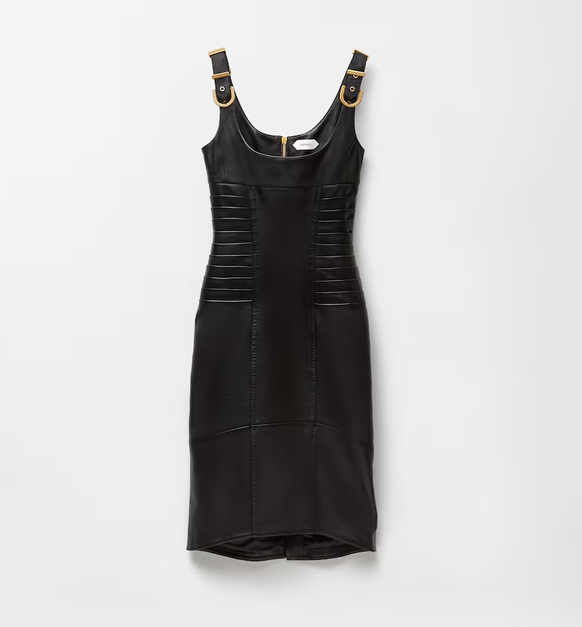 Versace Nappa Midi Dress
