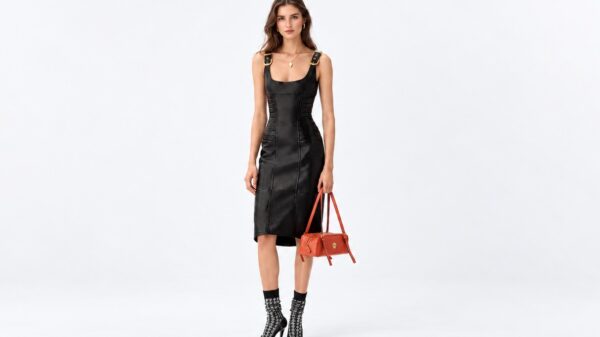 Versace Nappa Midi Dress